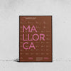 Mallorca 50 Climbs Poster, Oxide LTD Edition, Detailansicht der Anstiegsdaten, DIN A2
