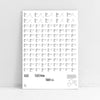 Black & White 100: Grand Tour Edition DIN A1 Poster - YMCYC Shop