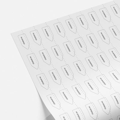 Finisher - Stickerbogen für Climb Poster: Summit White - YMCYC Shop